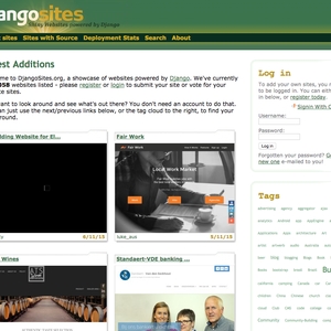 Django Sites, sito PJ presente!